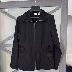 Elegant Black Textured Blazer